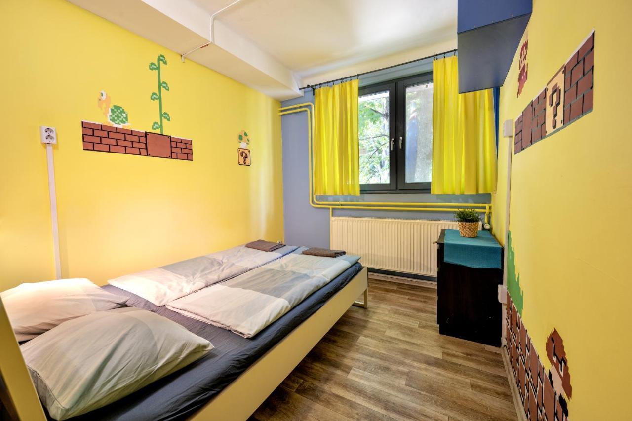 Island Hostel Budapest (Adults Only) Екстер'єр фото A room at the first Minecraft Hotel in Berlin, Germany